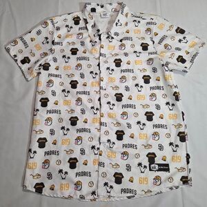 2024 SAN DIEGO PADRES 619 HAWAIIAN SHIRT SGA GIVEAWAY LIMITED EDITION SIZE XL